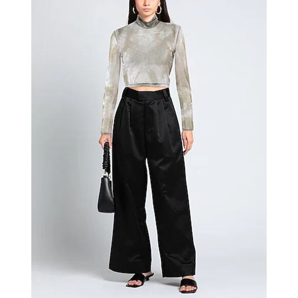 Off-White Long Sleeves Crop Top - 6 - Picture 2 of 4